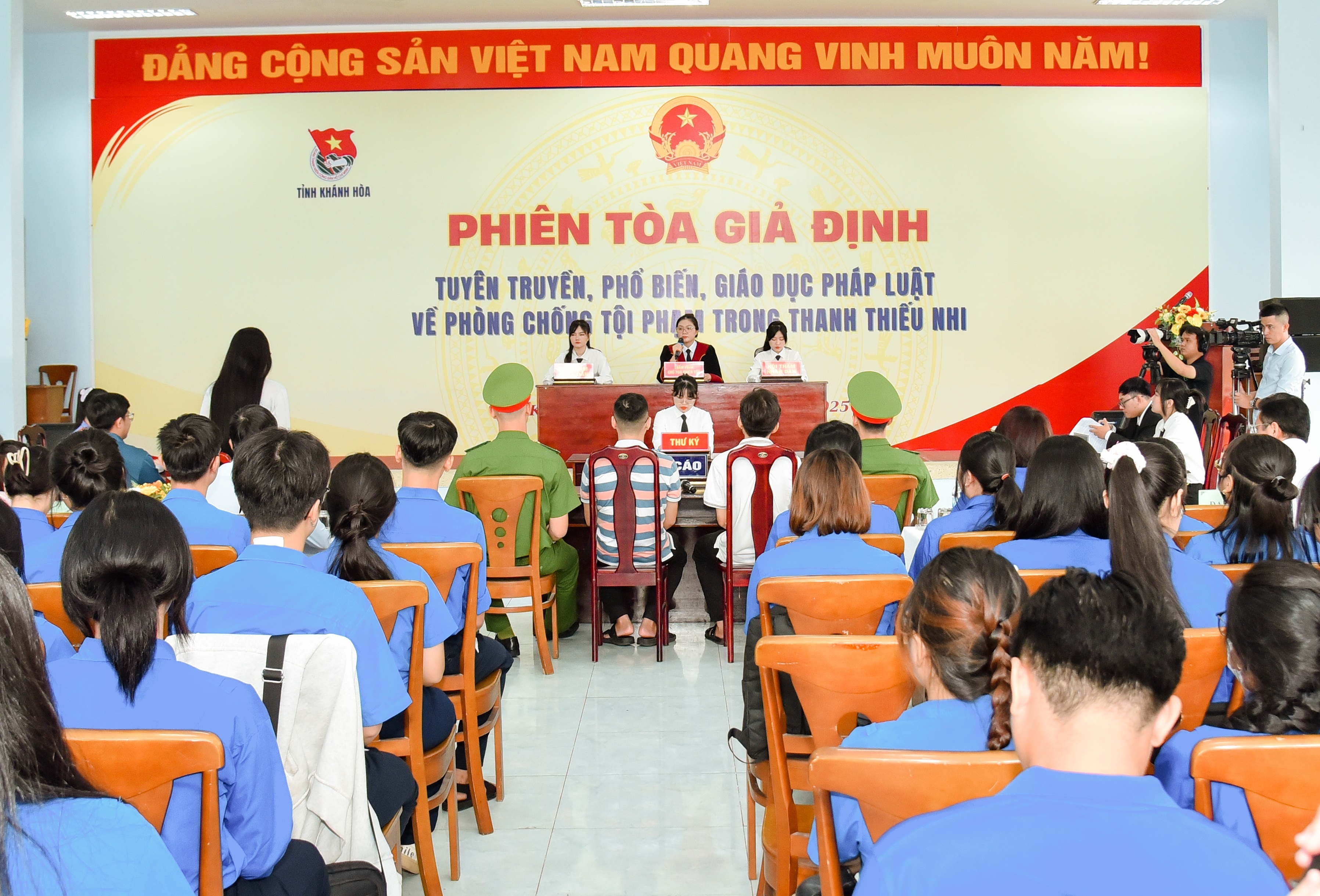 Phiên tòa giả định năm 2025 - Cách làm hiệu quả để tuyên truyền, phổ biến, giáo dục pháp luật về phòng chống tội phạm trong thanh thiếu nhi